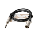 AVCLink Cable-957/5 Black кабель аудио Jack stereo - XLR штекер, 5 метров