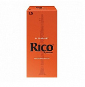 Rico RCA2515  трости для кларнета Bb, RICO (1 1/2), 25шт. в пачке