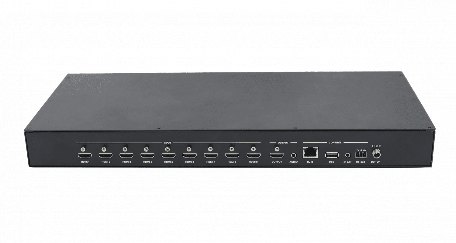Prestel SW-H91MVS бесподрывный коммутатор HDMI 9x1