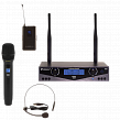 Radiowave UHH-800 радиосистема с 1 головным и 1 ручным микрофонами с выборной частотой