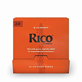 Rico RCA0120-B25  трости для кларнета Bb, RICO (2), 25 шт. в пачке